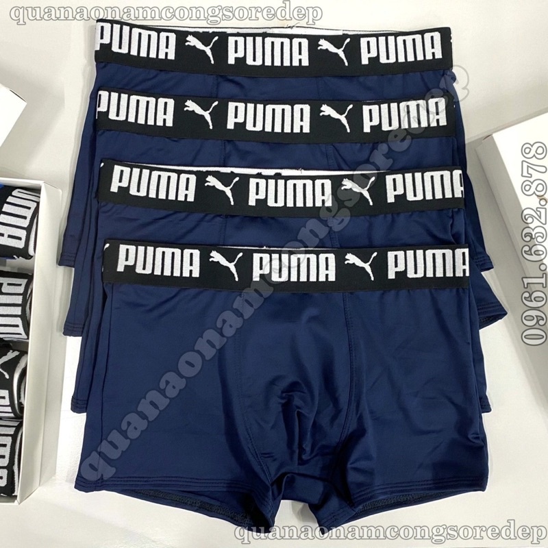 Hộp 4 quần đùi nam PM... chất vải thun lạnh, co giãn 4 chiều, thoáng khí,mát mẻ, không nhăn, không xù, không bay màu