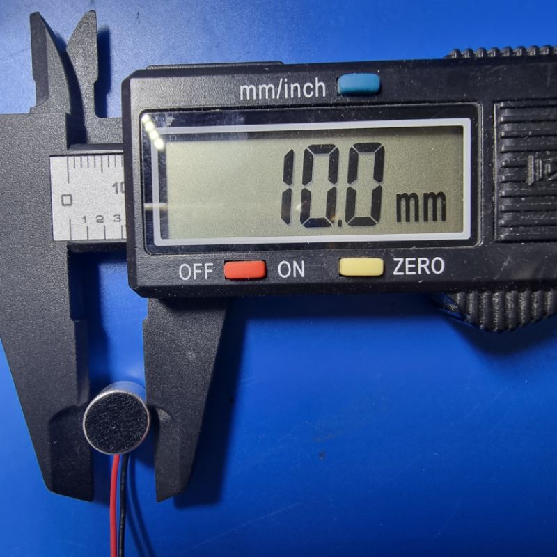 Mic thu âm cảm biến âm thanh 10x8 có hàn sẵn dây