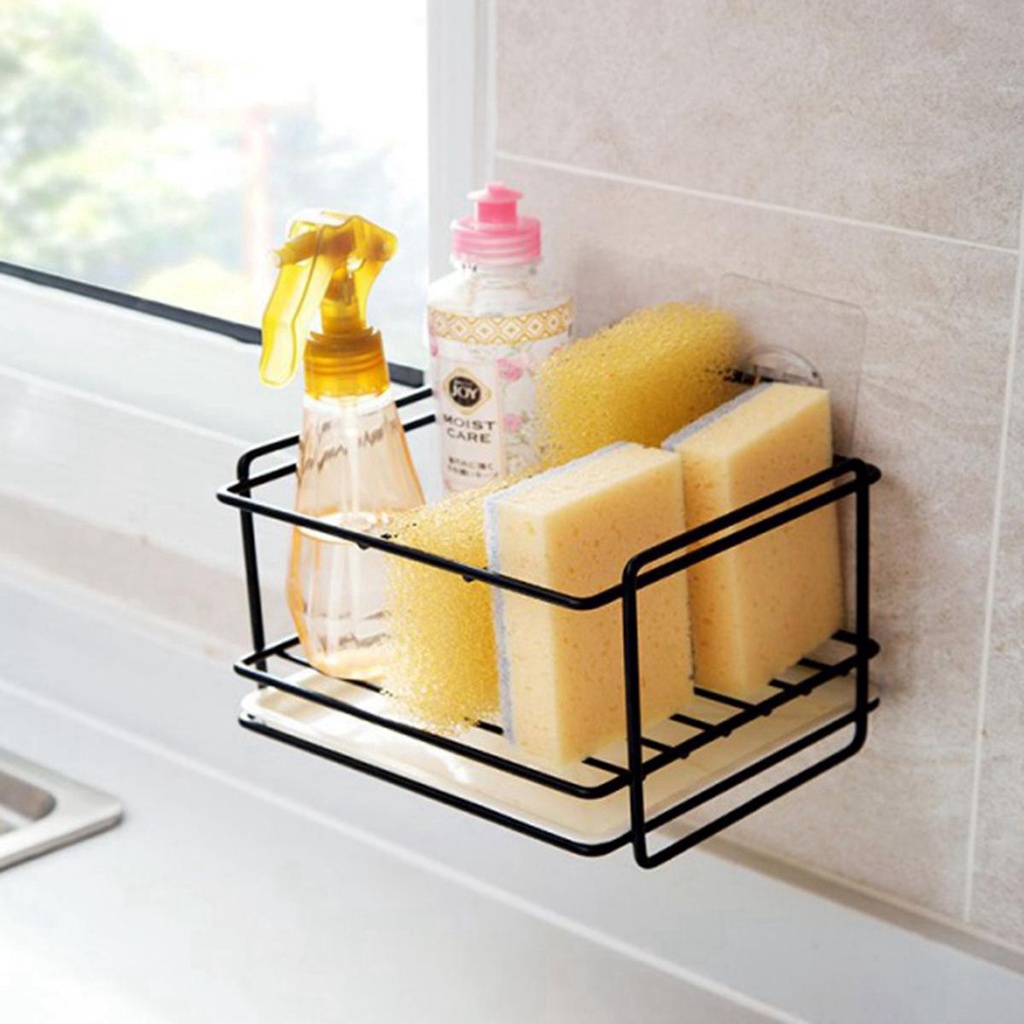 Giá Đỡ Bọt Biển Rửa Chén / Xà Phòng Đa Năng Tiện Dụng Cho Nhà Bếp