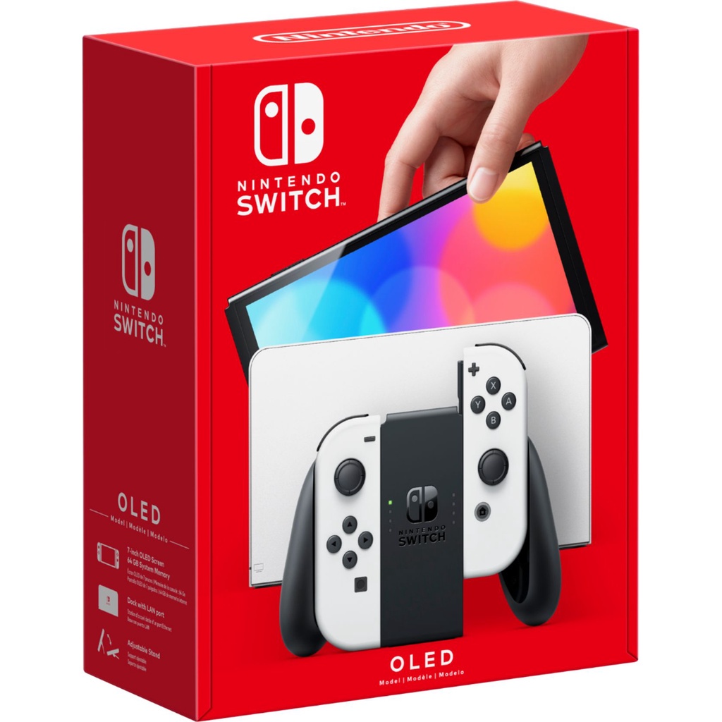 Máy chơi game Nintendo Switch OLED - Full Color - Đủ Màu - Hàng Nhập Khẩu 100%