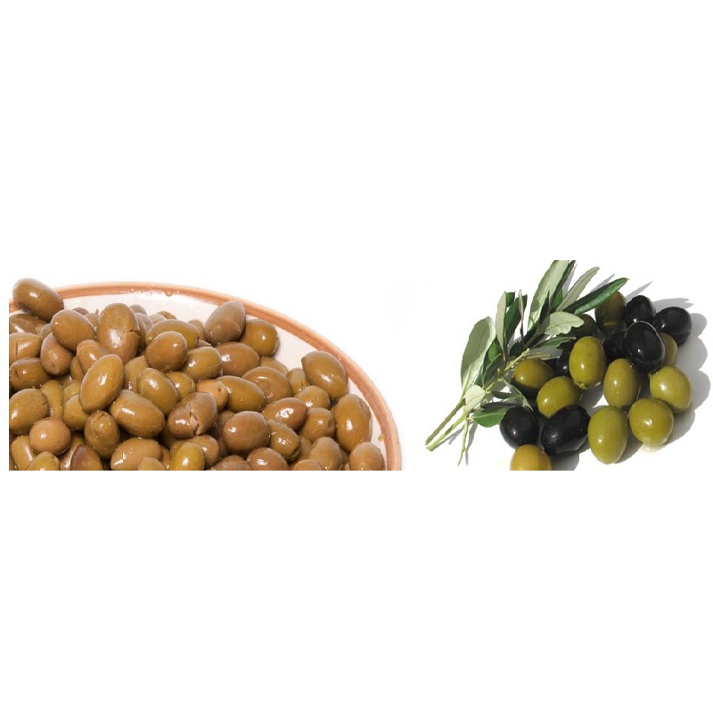 Trái oliu không hạt Kalamata Pitted Olives 5L