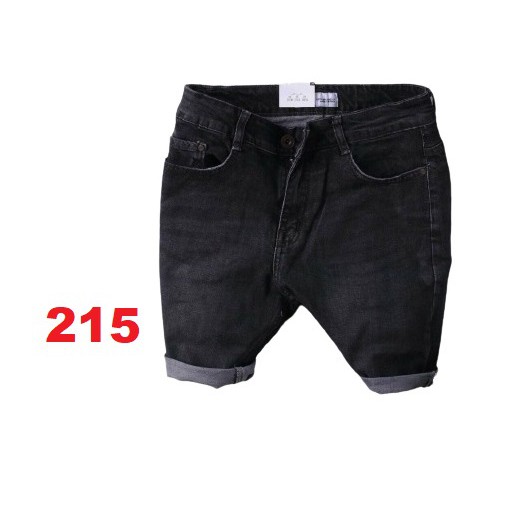 Quần short jean nam màu xanh rách chất bò - quần jean ngắn nam co giãn thời trang cao cấp Pn_shop90 ms247