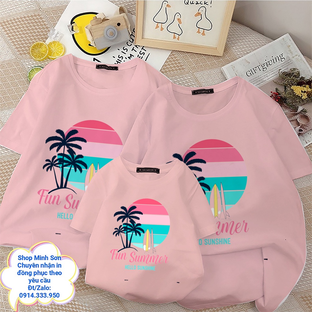 🎼🌻🎼 VIDEO ÁO GIA ĐÌNH SIÊU ĐẸP, ÁO ĐI BIỂN CHẤT COTTON LOẠI 1 ĐỦ MÀU ĐỦ SIZE