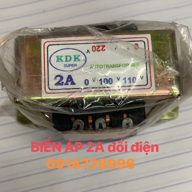 biến áp 2A đổi điện 220V ra 110V