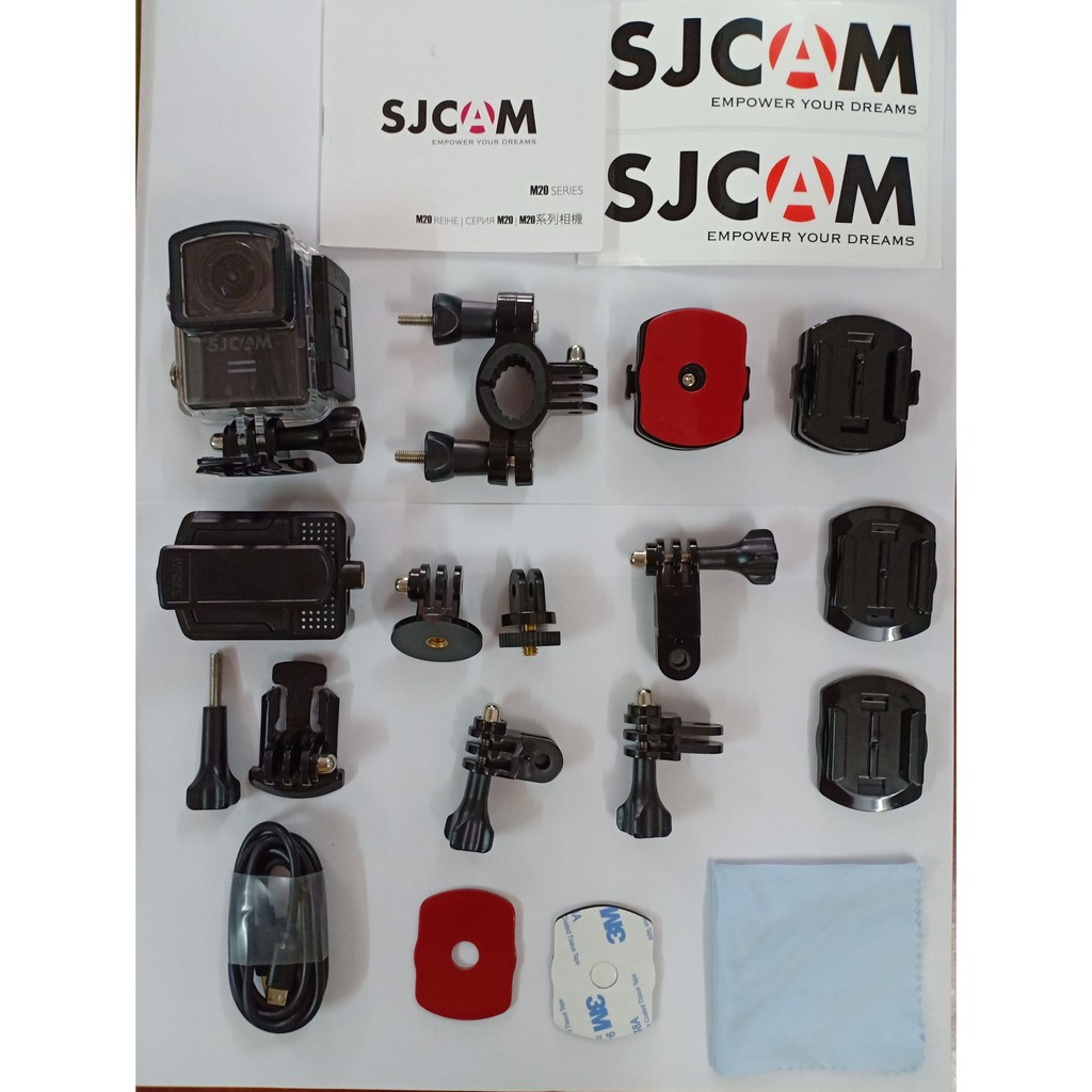 [Mã ELTECHZONE giảm 5% đơn 500K] Camera hành trình 4K wifi SJCAM M20 - Hãng phân phối chính thức | BigBuy360 - bigbuy360.vn