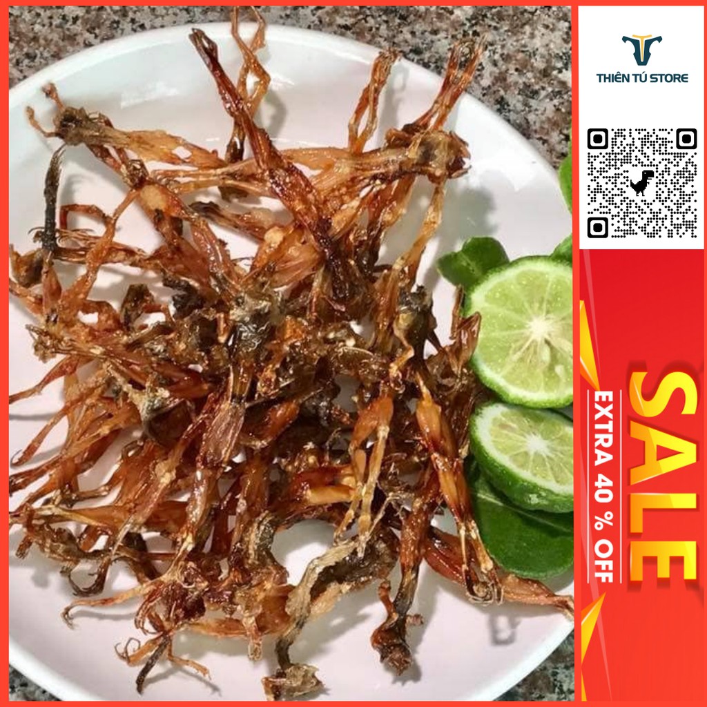 Khô nhái vũ nữ chân dài An Giang ,thơm ngon bổ dưỡng , dùng để chế biến món ăn cơm hoặc dùng làm đồ nhậu Thiên Tú Foods