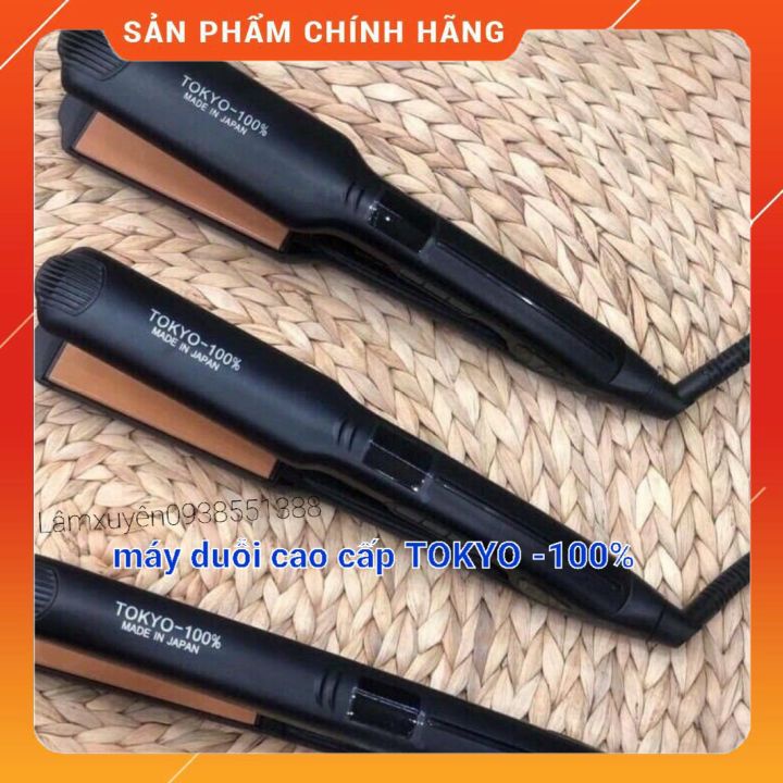 MÁY DUỖI TÓC CAO CẤP  TOKYO_100% ( CÓ 3 KÍCH CỠ) ép duỗi tóc thẳng , mềm bóng đẹp máy cực bền [chuyên dụng]
