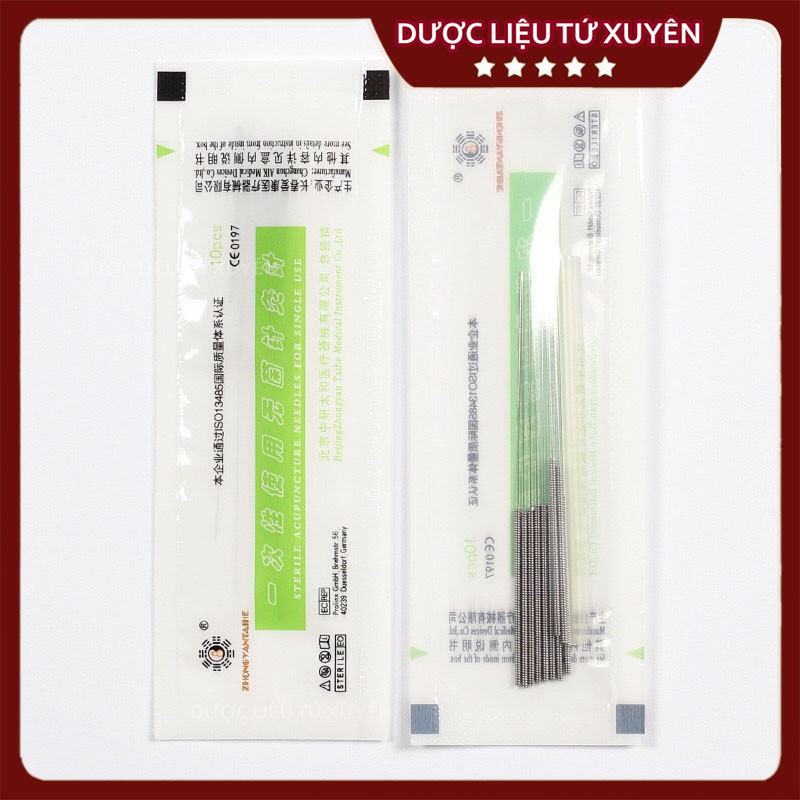 Kim châm cứu Thái Hòa Đóng Túi Hộp 500kim Siêu rẻ- Sắc, Mảnh | BigBuy360 - bigbuy360.vn