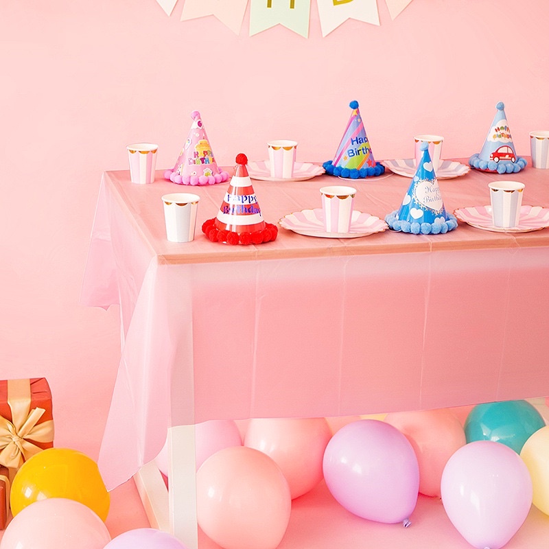 Khăn Trải Bàn Trang Trí Sinh Nhật Dùng 1 Lần Tiện Lợi - Yori Party