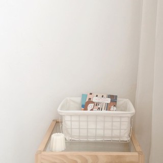 Giỏ sắt có lót