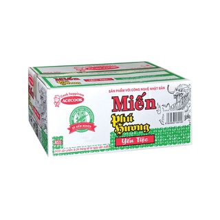 Thùng Miến đậu xanh Phú Hương Yến Tiệc gói 210g