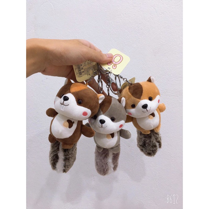 Móc khoá sóc xinh