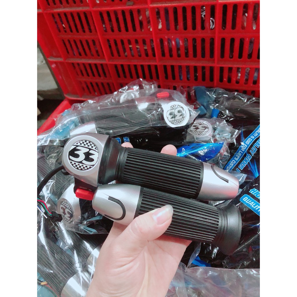 Tay ga Bọc Nhôm Xe điện 133S