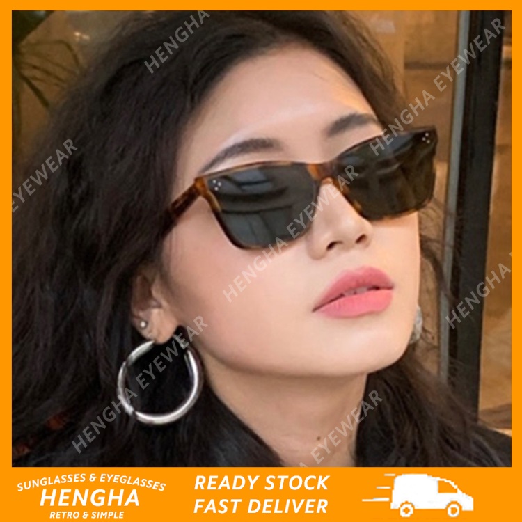 Kính Mát Mắt Mèo Phong Cách Hàn Quốc Cổ Điển Thời Trang Cho Nữ