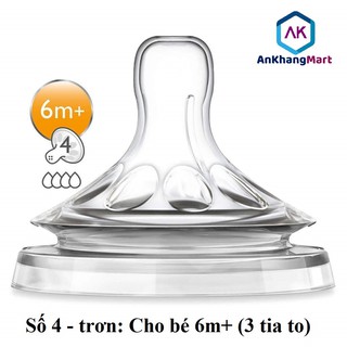 [Hộp đơn] Bình sữa Avent Nautural 330ml [Núm số 4, 6 tháng+]