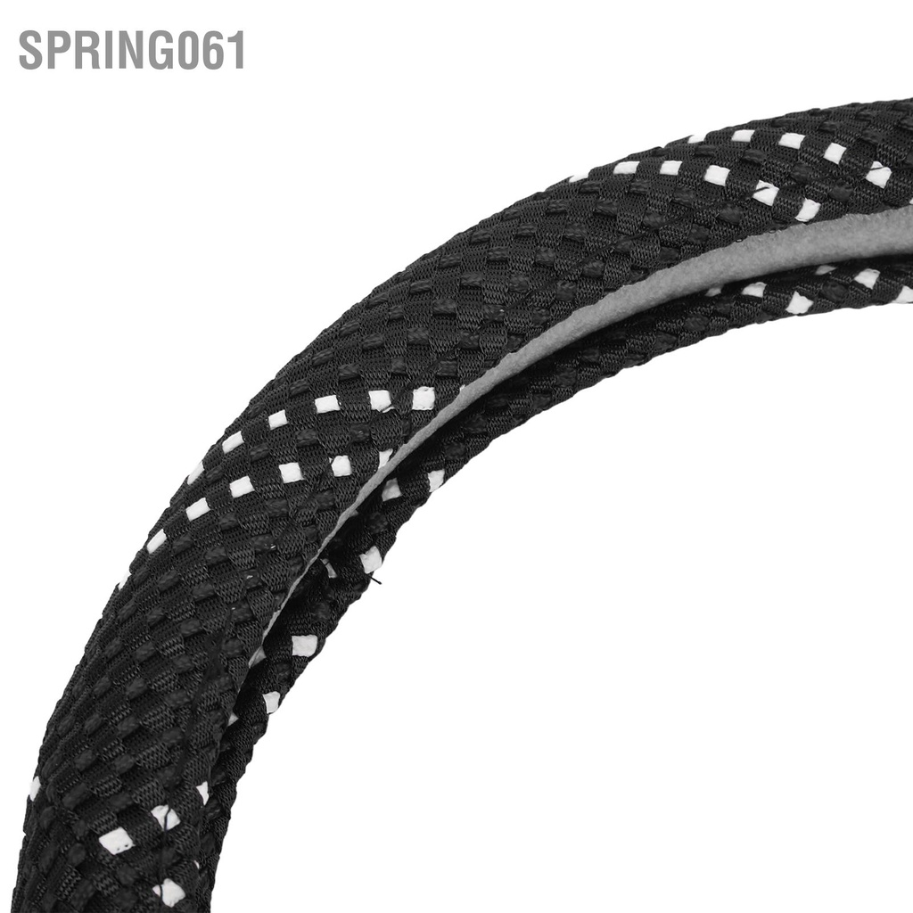 Spring061 Tay lái ô tô 15 inch Nắp bảo vệ Kết cấu dệt tròn Chống trượt Trang trí đa năng