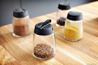 Bộ 4 lọ thuỷ tinh đựng gia vị