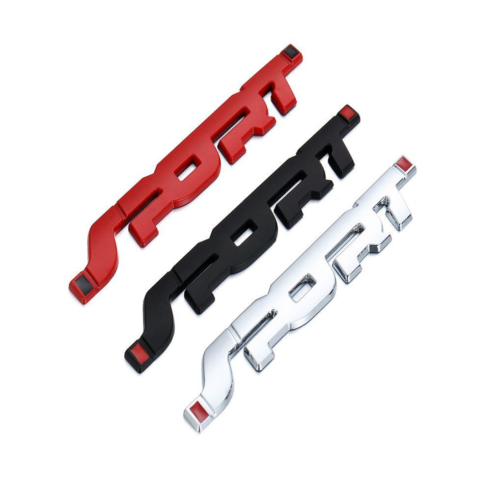 FENDER Đề Can Dán Trang Trí Thân Xe Hơi Chống Thấm Nước In Logo GLENES SPORT