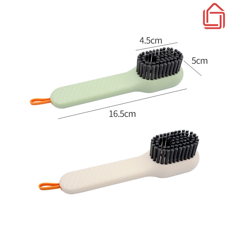 Bàn chải cọ rửa có khoang chứa xà phòng, bàn chải vệ sinh chà đồ siêu sạch có thể treo tường tiện lợi