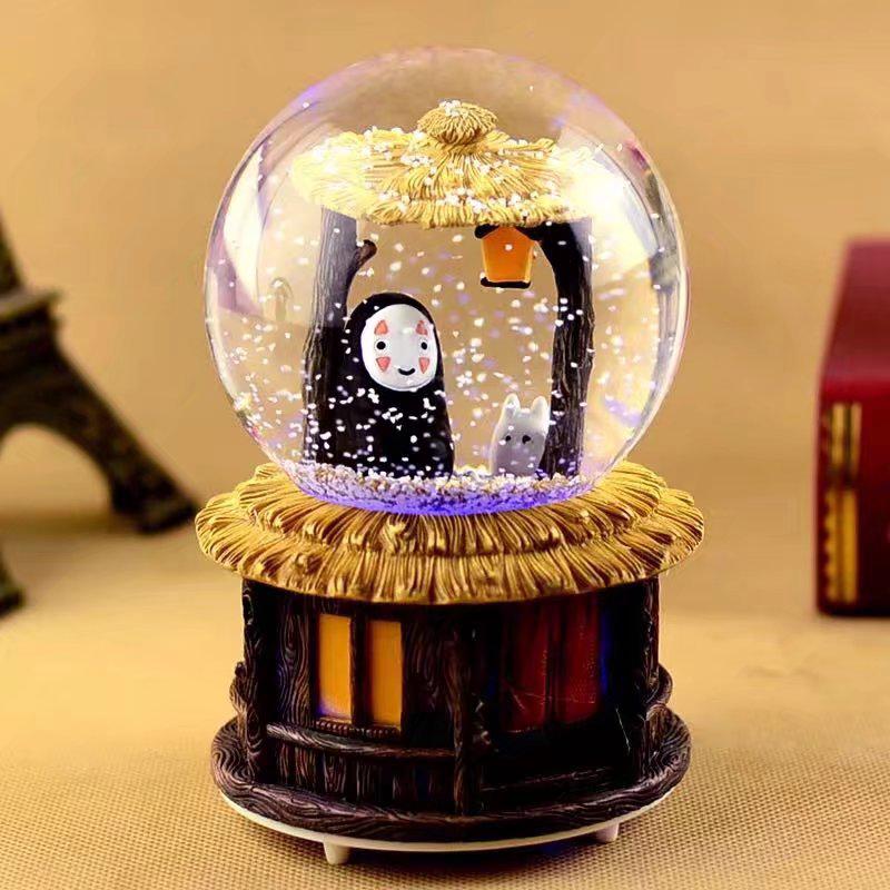 Quả Cầu Tuyết Hình Vô Diện Có Nhạc Xinh Xắn