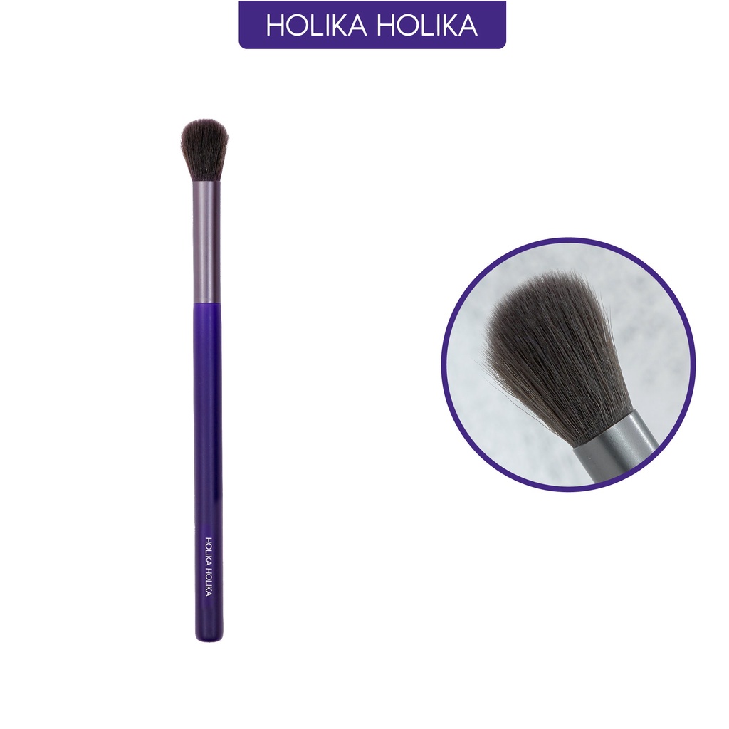 Cọ tán phấn trang điểm chuyên nghiệp Hàn Quốc Holika Holika Magic Tool Cheek Brush tinh tế tạo điểm nhấn 15,3x1,5cm