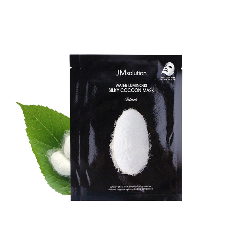 Mặt Nạ Chống Lão Hóa Cho Da Chiết Xuất Từ Kén Tằm Bạc JM Solution Water Luminous Silky Cocoon Mask 30ml