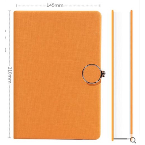 Sổ A5 bìa vải nút gài siêu sang trọng