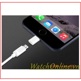 Đầu chuyển đổi Micro USB sang Lightning cho Apple IPhone IPad Mini Air