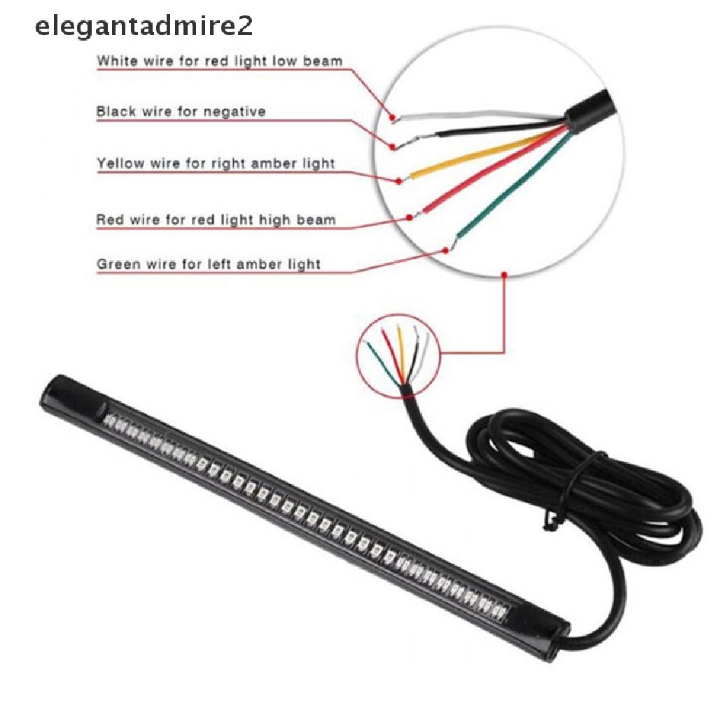 Dải Đèn LED Đa Năng Gắn Biển Số Xe / Đèn Phanh / Xi Nhan Cho Xe Mô Tô