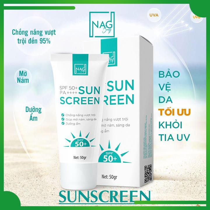 Kem chống nắng SUNSCREEN-Kem chống nắng tốt dùng cho mọi loại da - N.A.G BEAUTY