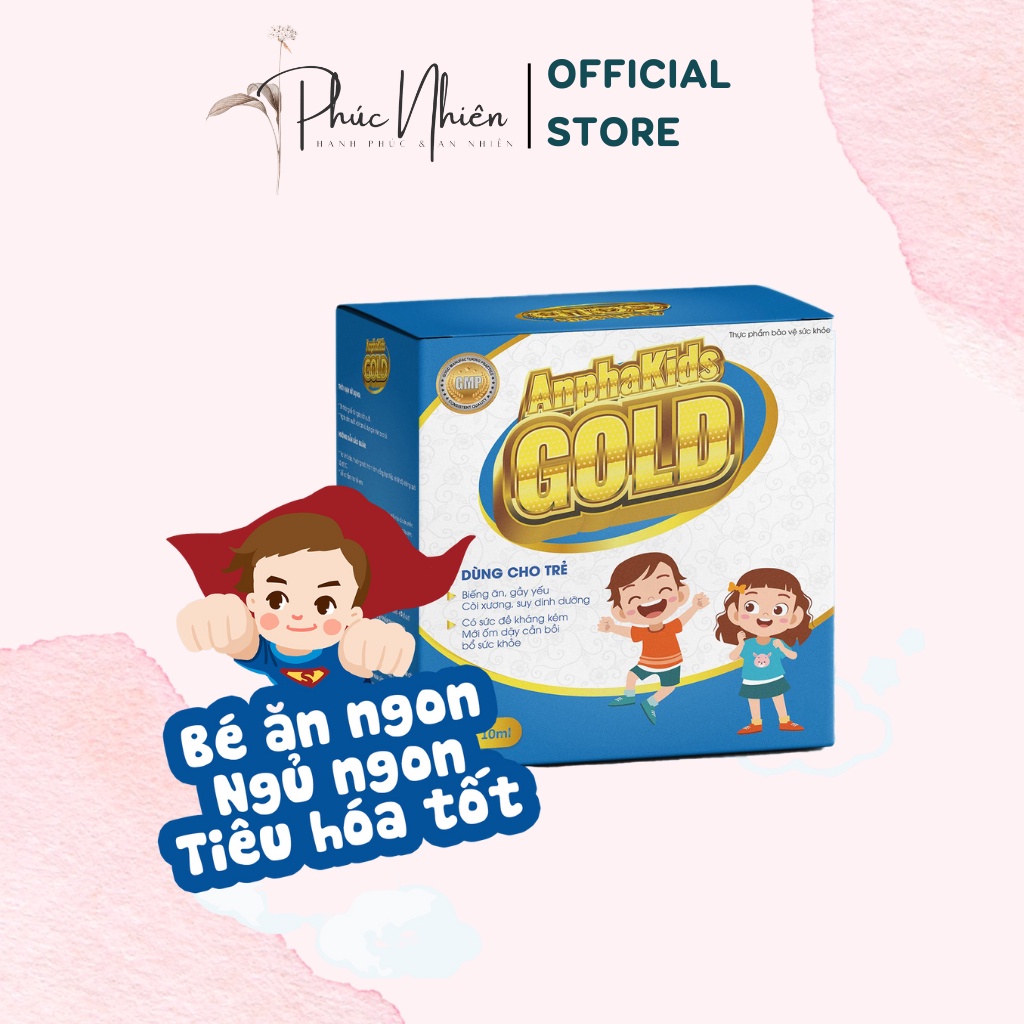 Tăng Đề Kháng Cho Bé Anphakids Gold [Viện Hàn Lâm]