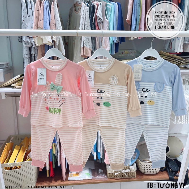 Bộ Moon dài tay cài vai Peptit