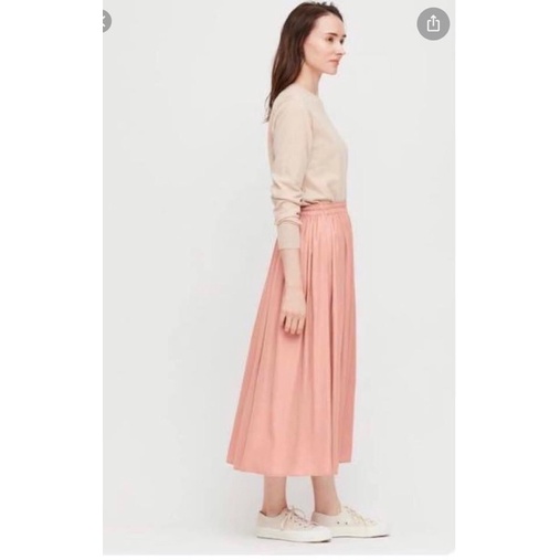 Chân váy xếp ly uniqlo nhật( sẵn)