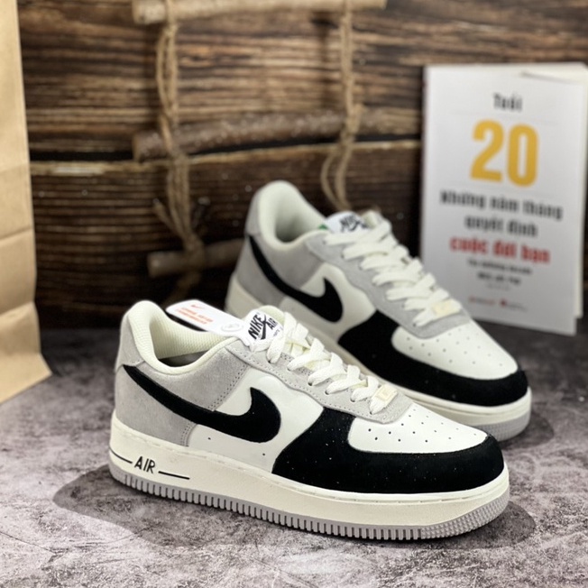 Giày thể thao AF1 custom Xám "Black Ivy" '07 chất lượng nguyên bản