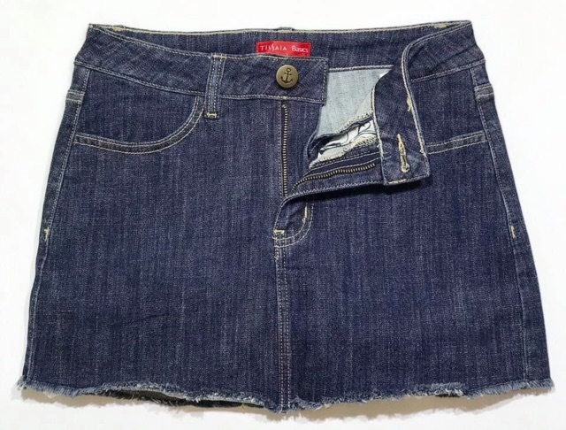 Quần giả váy jeans xuât Pháp