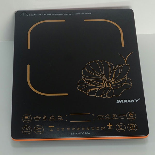 Bếp từ đơn Sanaky SNK-ICC20A điều khiển cảm ứng ( tặng kèm nồi inox )