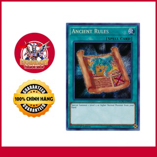 [EN][Thẻ Bài Yugioh Chính Hãng] Ancient Rules