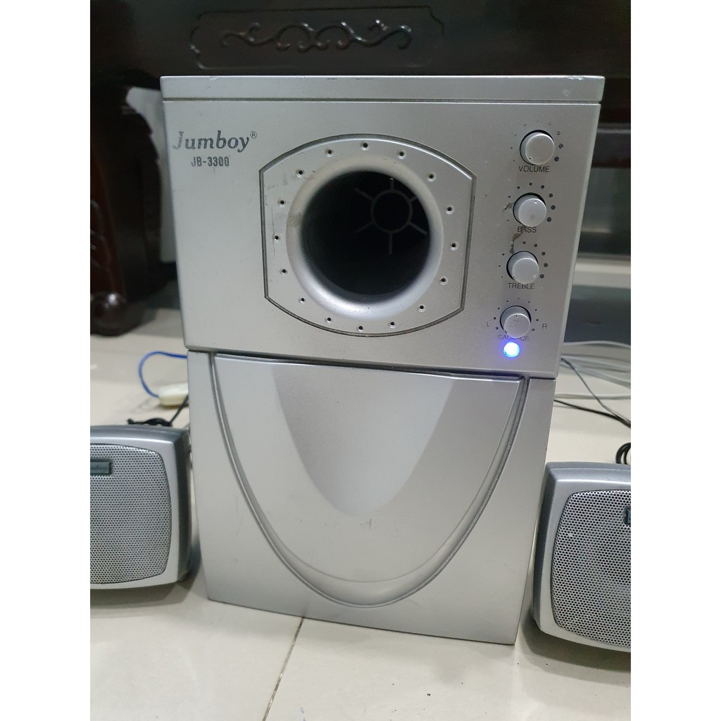 Loa vi tính JUMBOY JB-3300/S-3300 4.1- Đã qua sử dụng - tặng jack 3.5 loại tốt