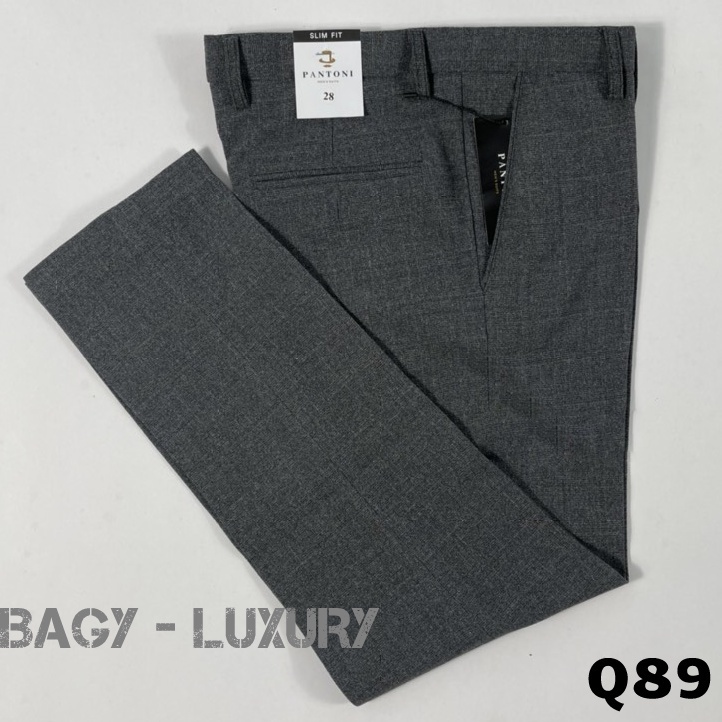 Quần tây nam quần vải nam kẻ caro chất vải spandeck co giãn nhẹ giúp thoải mái trong mọi hoạt động