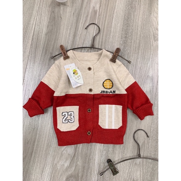 Áo khoác len cho bé trai hàng Quảng Châu- Áo len Cardigan cho bé Trai K068