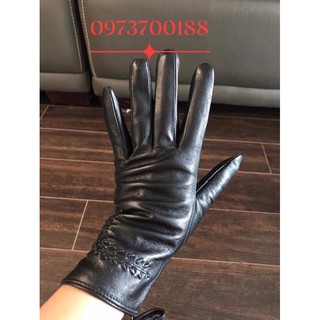 Găng tay da Cừu NỮ_NGA( 5 năm bảo hành)