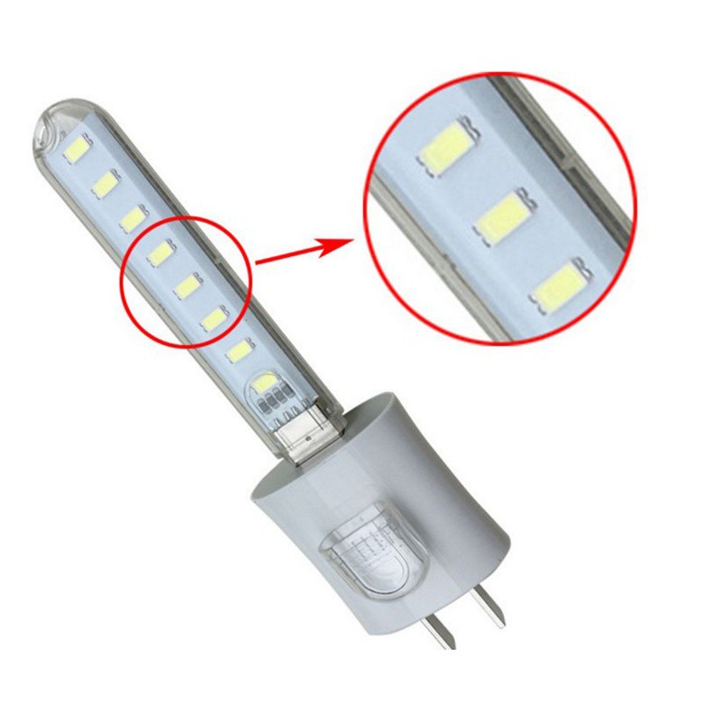 Đèn Led Để Bàn Mini 8 Bóng Jp1