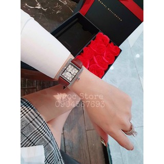 đồng hồ wwoor dây da nữ