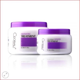 Kem Hấp Tóc Phục Hồi Ceorali Tinh Chất Keratin  LINH Cosmetics Keratin Treatment Hấp dầu Kem ủ tóc