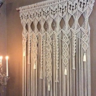 Rèm cửa trang trí ❤️FREESHIP❤️ rèm macrame backdrop