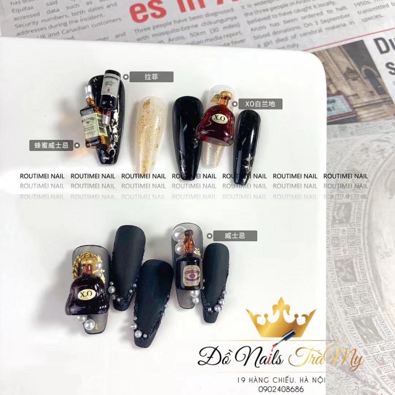 Charm chai rượu vang có bán lẻ