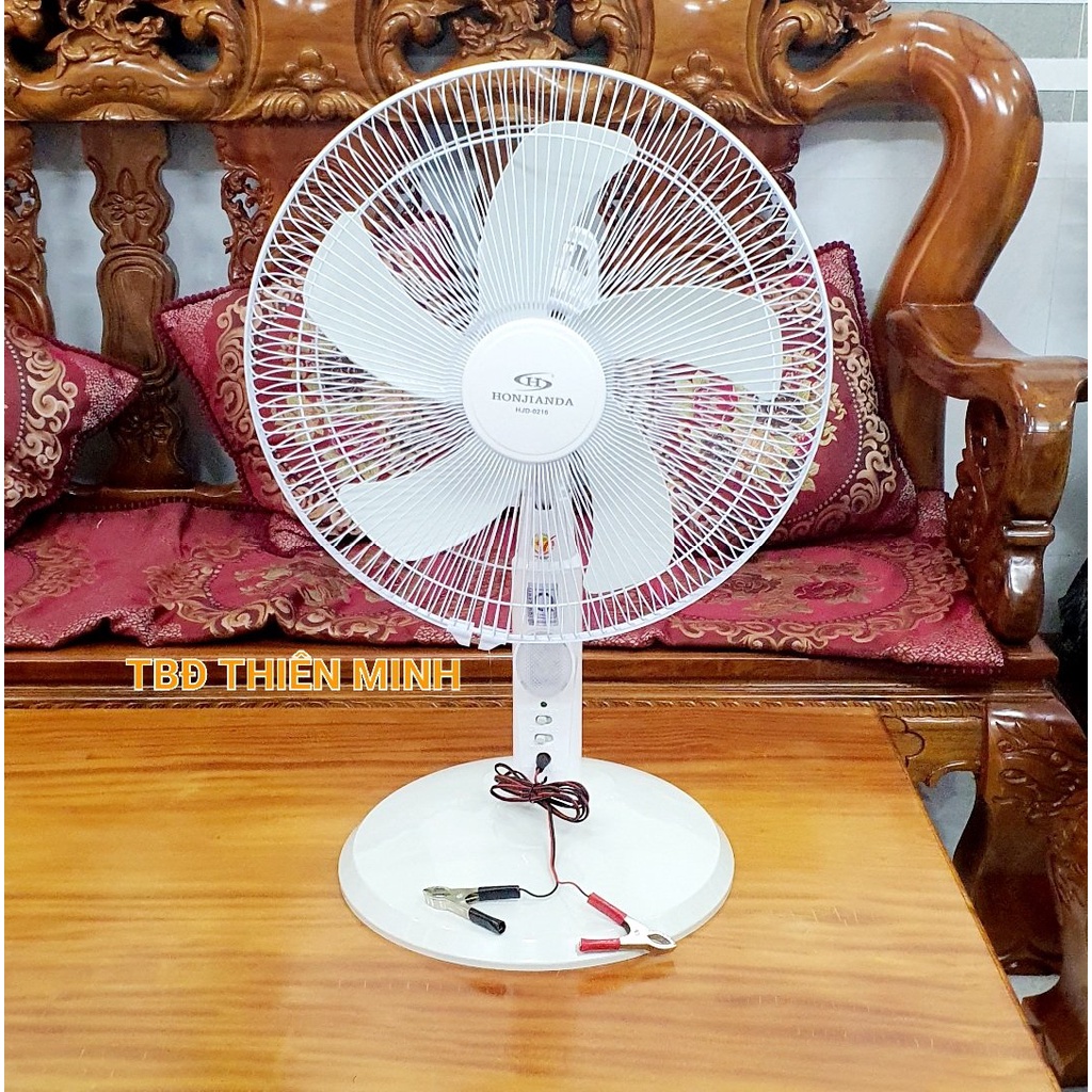 QUẠT KẸP BÌNH HONJIANDA  HJD0212 / HJD0216 12V HÀNG VIỆT NAM CHẤT LƯỢNG CAO