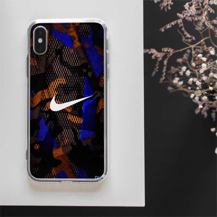 Ốp lưng thể thao NIKE nam tính NCASE Chống sốc, silicon cho IPhone 5;5S;6;6s;7;8;X đến Ip 12 NIKPOD00388