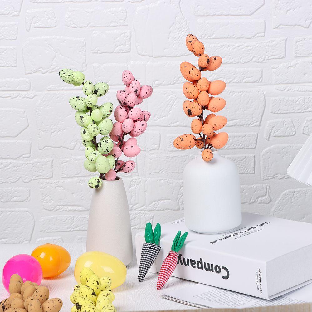 Nhánh Cây Trứng Phục Sinh Bằng Xốp Dùng Trang Trí DIY
