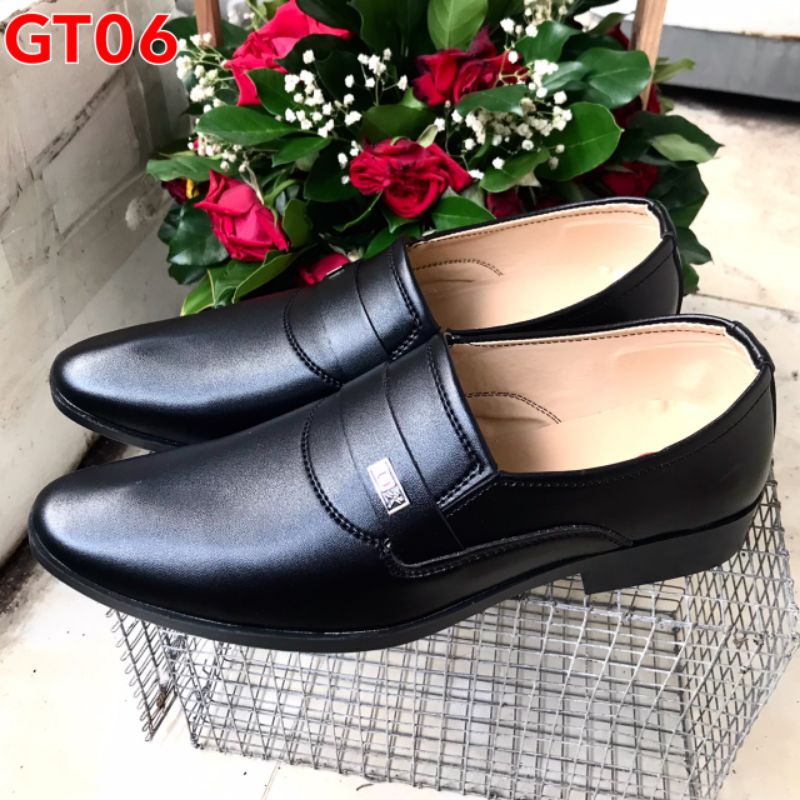 Giày công sở nam mẩu mới, phom đẹp, size từ 38-42, màu đen, đế khâu sẳn rất chắc chắn